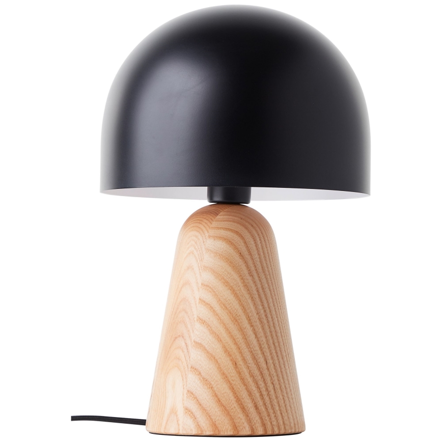 Brilliant - Tafellamp NALAM 1xE14/40W/230V zwart/essehout - FSC gecertificeerd