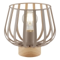 Brilliant - Tafellamp NORDIC CAGE 1xE27/20W/230V beige