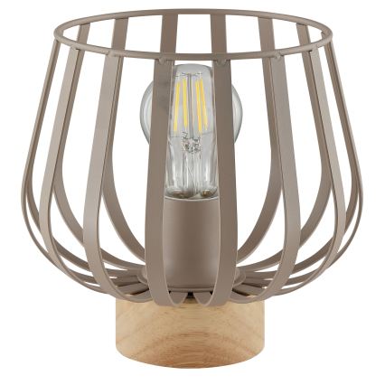 Brilliant - Tafellamp NORDIC CAGE 1xE27/20W/230V beige