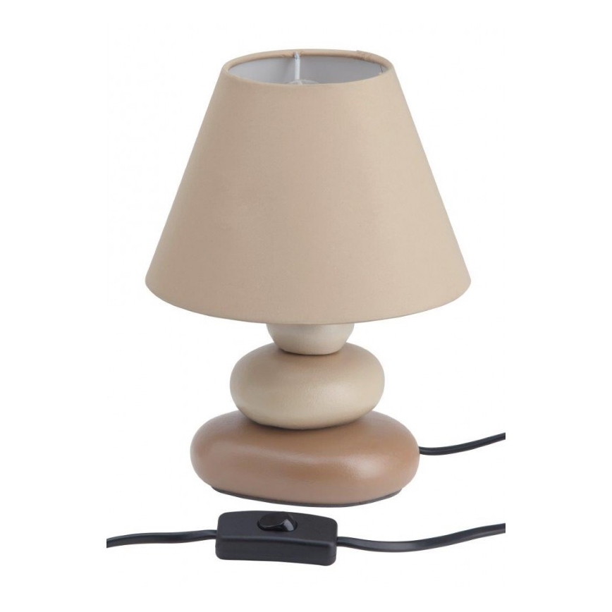 Brilliant - Tafellamp PAOLO 1xE14/40W/230V keramiek/beige