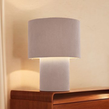 Brilliant - Tafellamp TONY 1xE27/20W/230V beige