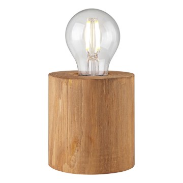 Brilliant - Tafellamp WOODRA 1xE27/20W/230V grenen