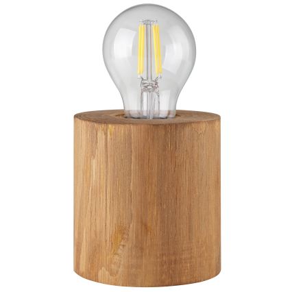 Brilliant - Tafellamp WOODRA 1xE27/20W/230V grenen