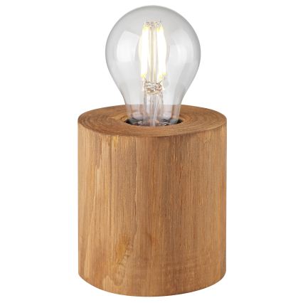 Brilliant - Tafellamp WOODRA 1xE27/20W/230V grenen