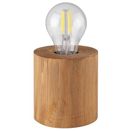 Brilliant - Tafellamp WOODRA 1xE27/20W/230V grenen