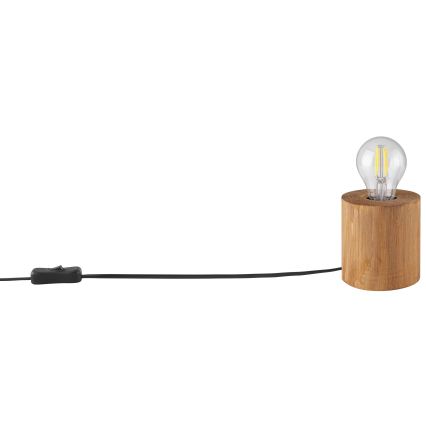Brilliant - Tafellamp WOODRA 1xE27/20W/230V grenen