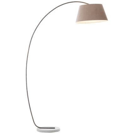 Brilliant - Vloerlamp BROK 1xE27/60W/230V taupe