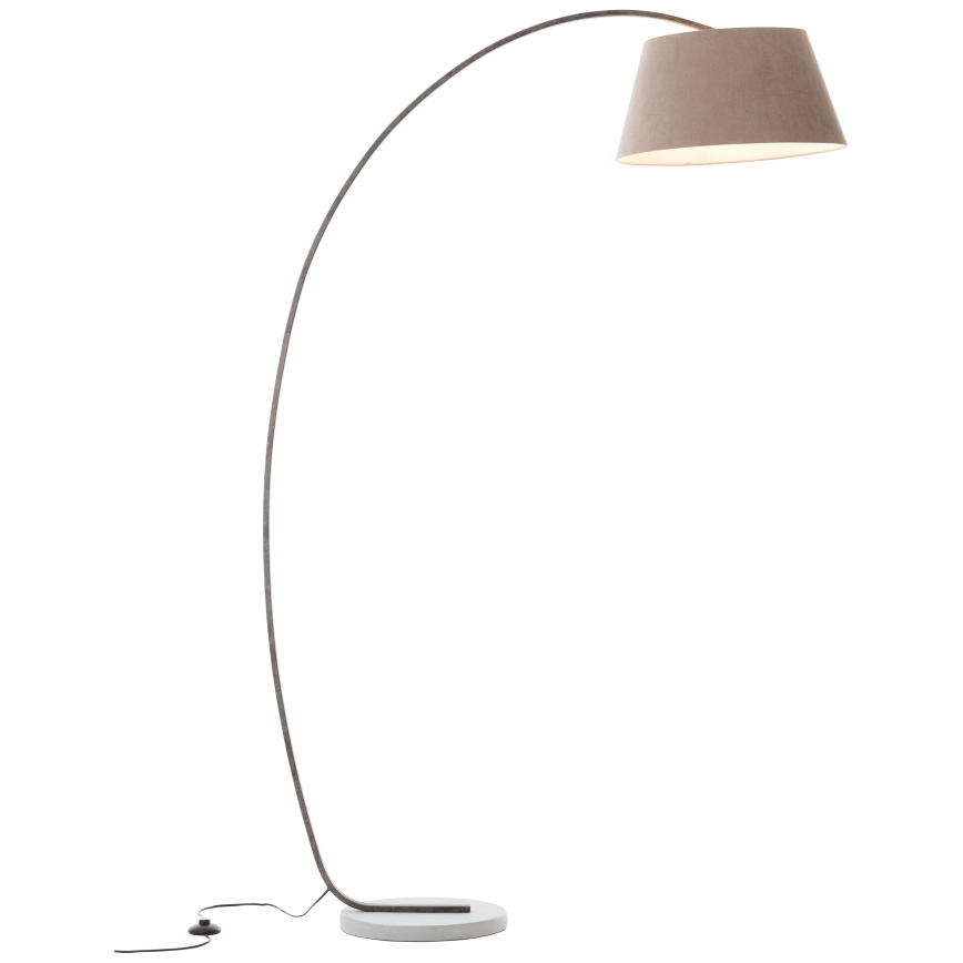 Brilliant - Vloerlamp BROK 1xE27/60W/230V taupe