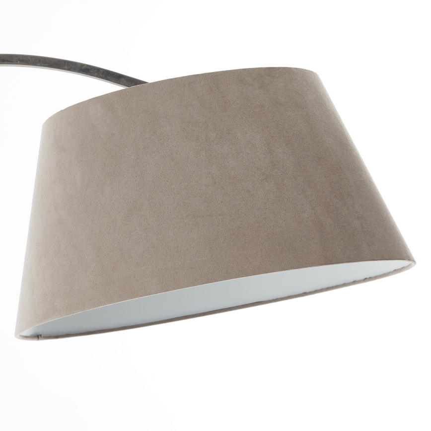 Brilliant - Vloerlamp BROK 1xE27/60W/230V taupe