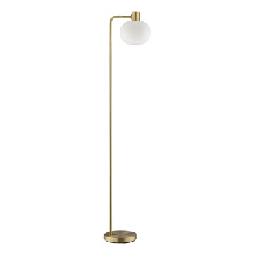 Brilliant - Vloerlamp FANNY 1xE27/20W/230V messing