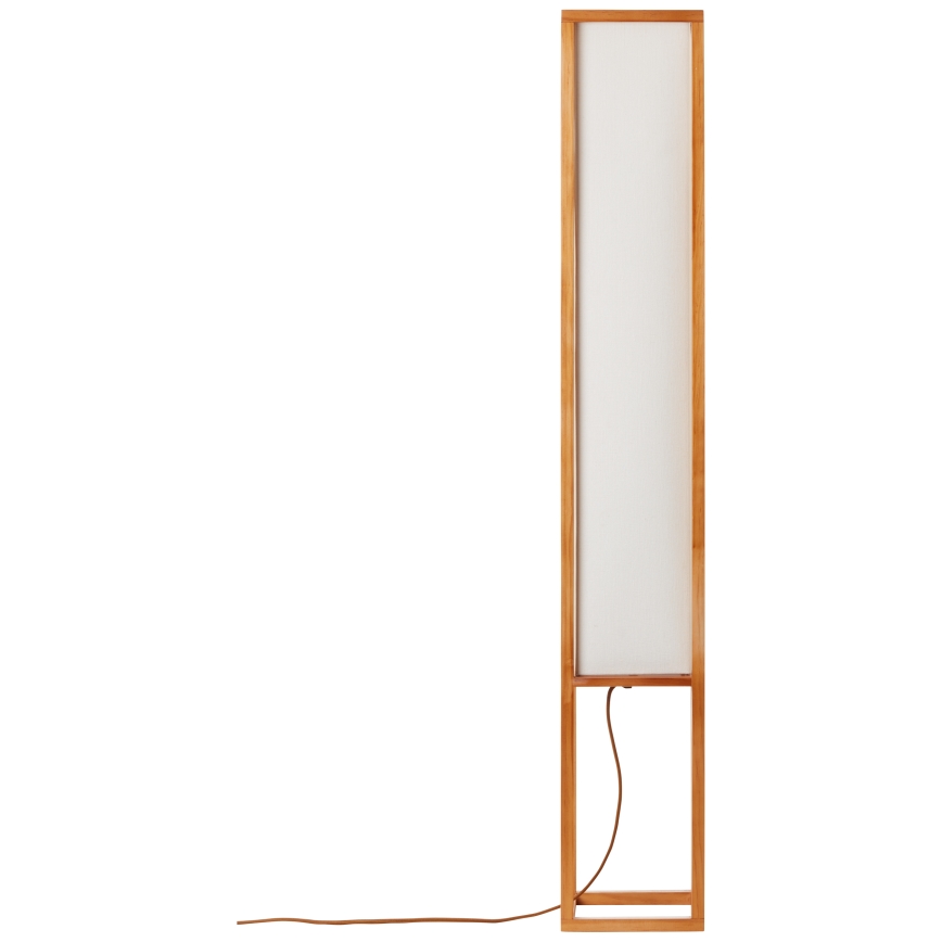 Brilliant - Vloerlamp SEASIDE 2xE27/40W/230V wit/bruin