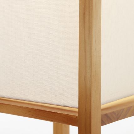 Brilliant - Vloerlamp SEASIDE 2xE27/40W/230V wit/bruin