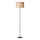 Brilliant - Vloerlamp WIMEA 1xE27/52W/230V zwart/beige