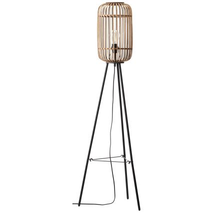 Brilliant - Vloerlamp WOODROW 1xE27/60W/230V bamboe