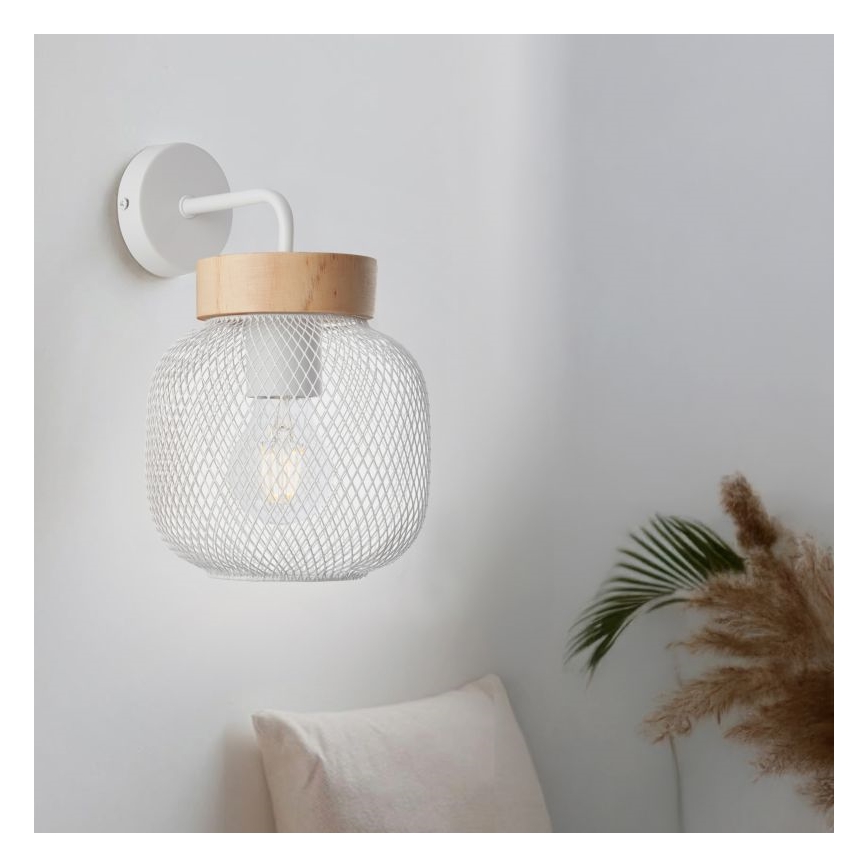 Brilliant - Wandlamp GIADA 1xE27/40W/230V wit