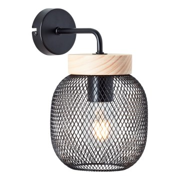 Brilliant - Wandlamp GIADA 1xE27/40W/230V zwart