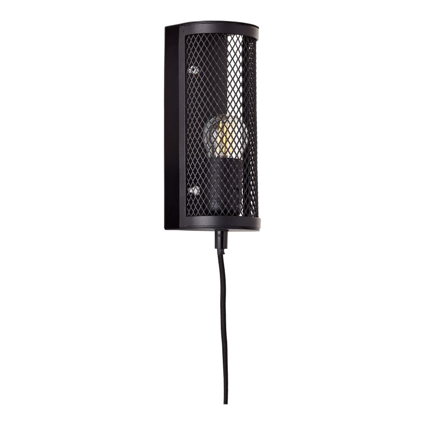 Brilliant - Wandlamp MAZE 1xE27/40W/230V zwart
