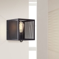 Brilliant - Wandlamp MAZE 1xE27/40W/230V zwart