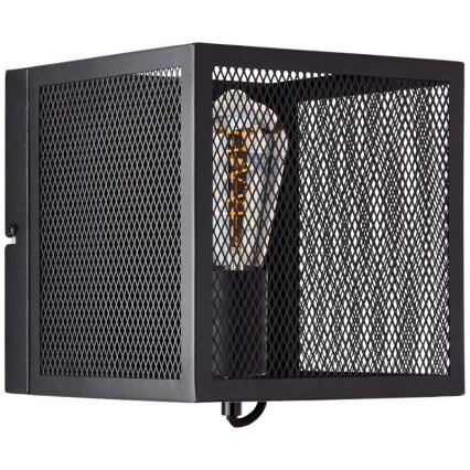 Brilliant - Wandlamp MAZE 1xE27/40W/230V zwart