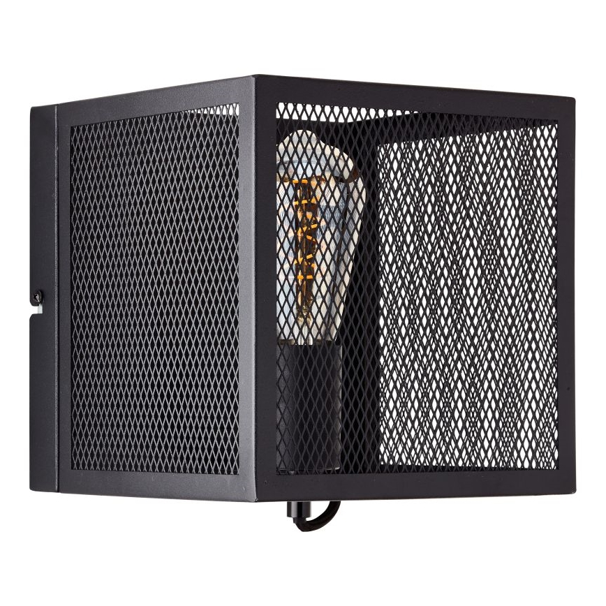 Brilliant - Wandlamp MAZE 1xE27/40W/230V zwart