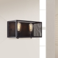 Brilliant - Wandlamp MAZE 2xE27/40W/230V zwart