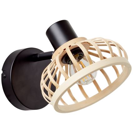 Brilliant - Wandlamp NORAH 1xE14/28W/230V bamboe