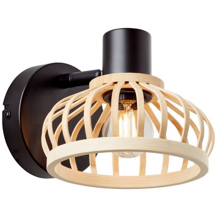 Brilliant - Wandlamp NORAH 1xE14/28W/230V bamboe