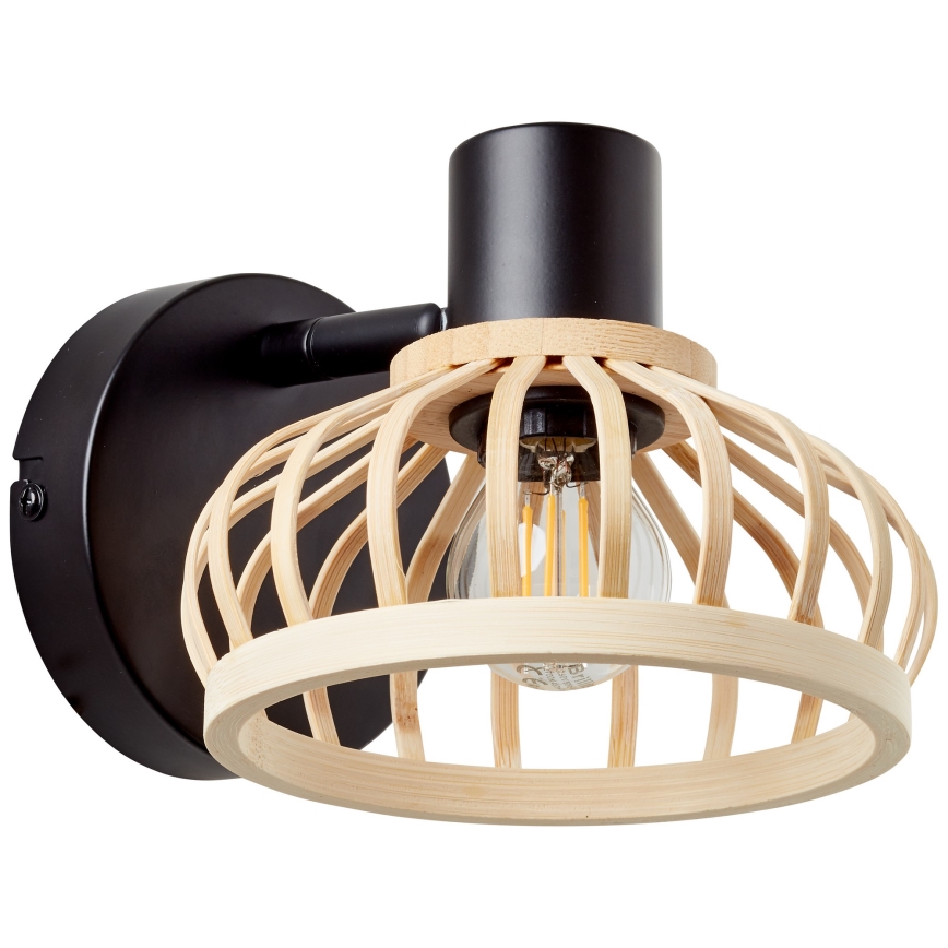 Brilliant - Wandlamp NORAH 1xE14/28W/230V bamboe