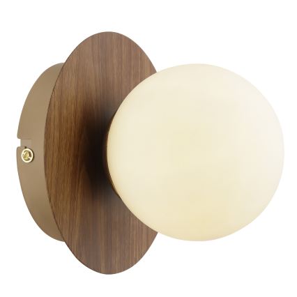 Brilliant - Wandlamp STUART 1xG9/10W/230V bruin