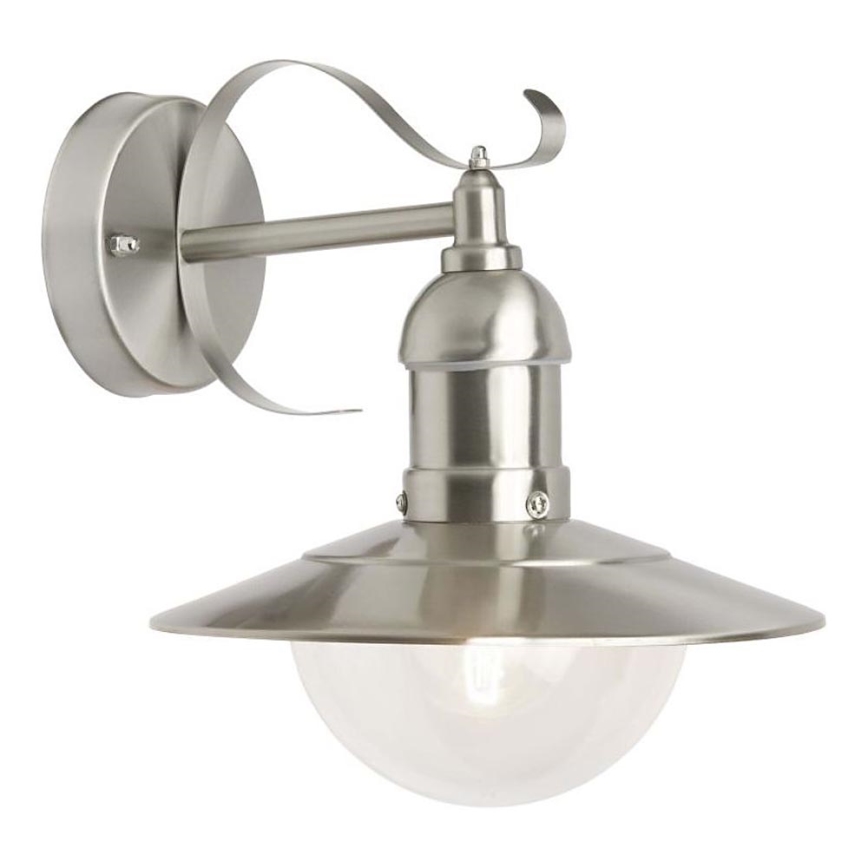 Brilliant - Wandlamp voor buiten ARTO 1xE27/60W/230V IP44 glanzend chroom
