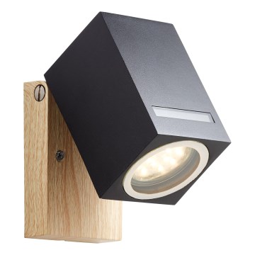 Brilliant - Wandlamp voor buiten GALENI 1xGU10/20W/230V IP44