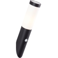 Brilliant - Wandlamp voor buiten met sensor KALEO 1xE27/10W/230V IP44 zwart