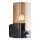 Brilliant - Wandlamp voor buiten met sensor MINOU 1xE27/10W/230V IP44 zwart/gerookt