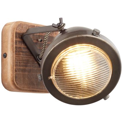 Brilliant - Wandspot CARMEN WOOD 1xGU10/5W/230V eucalyptus