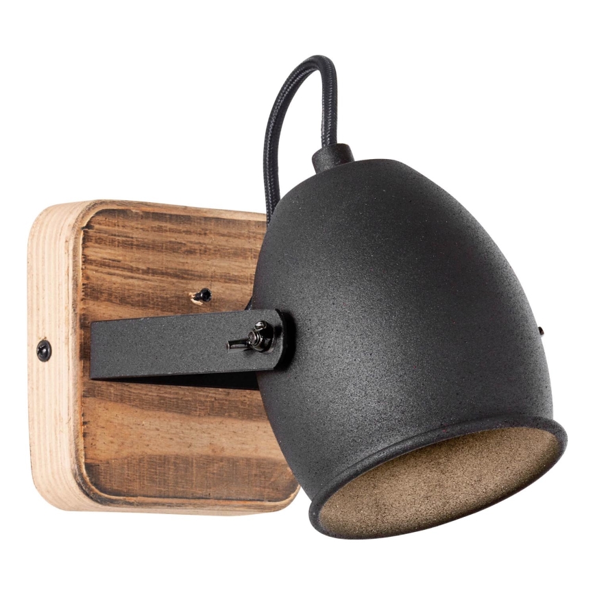 Brilliant - Wandspot CROWTON 1xGU10/6W/230V grenen