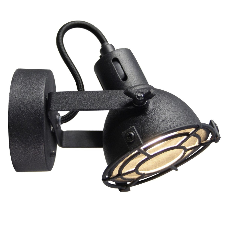 Brilliant - Wandspot JESPER 1xGU10/5W/230V zwart