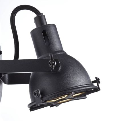 Brilliant - Wandspot JESPER 1xGU10/5W/230V zwart