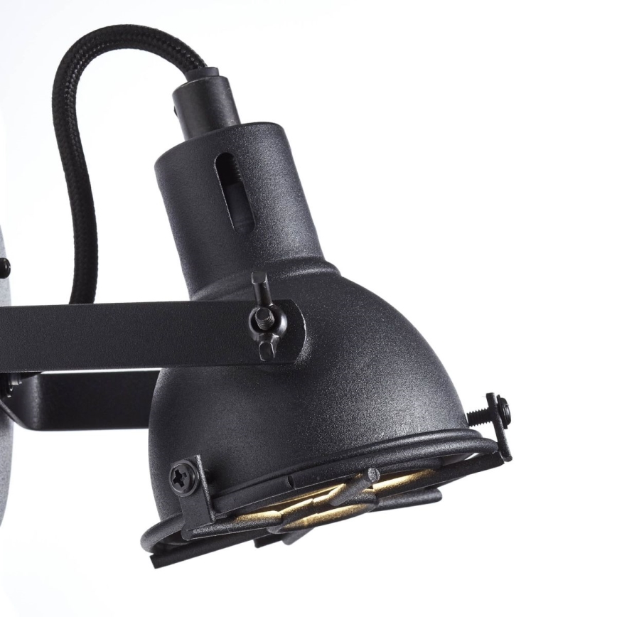 Brilliant - Wandspot JESPER 1xGU10/5W/230V zwart
