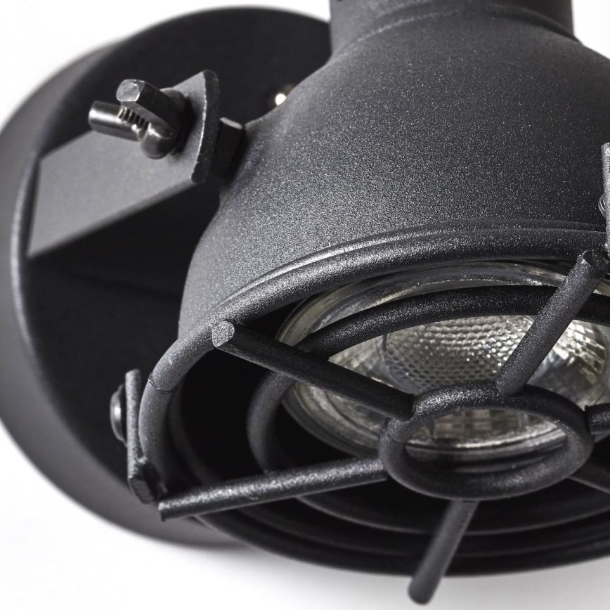 Brilliant - Wandspot JESPER 1xGU10/5W/230V zwart