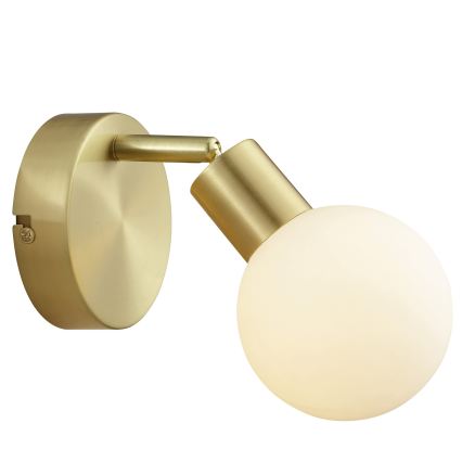 Brilliant - Wandspot JORGE 1xG9/10W/230V messing