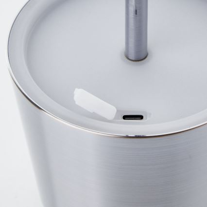 Brilliant - LED dimbare touch buitenlamp XAANA LED/4W/5V 3000/4000/6500K 2600 mAh IP44 glanzend chroom