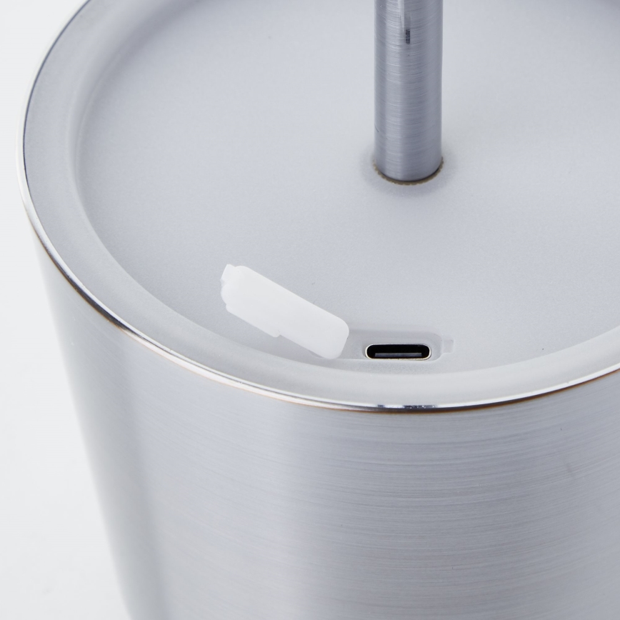 Brilliant - LED dimbare touch buitenlamp XAANA LED/4W/5V 3000/4000/6500K 2600 mAh IP44 glanzend chroom