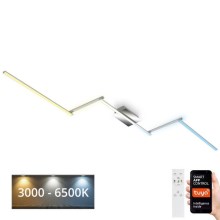 Brilo 3737-018 - Dimbare LED plafondlamp SMART LED/24W/230V 3000-6500K Wi-Fi Tuya + afstandsbediening
