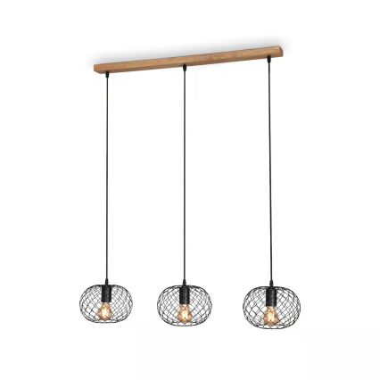 Brilo 4037-035 - Hanglamp met kabel WINKI 3xE27/40W/230V