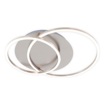 Brilo - Dimbare LED-plafondlamp FRAMES LED/14W/230V + LED/22W 3000K