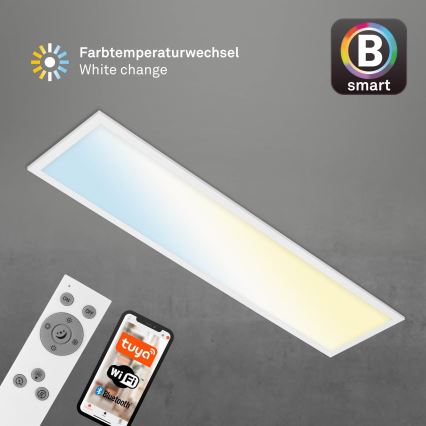 Brilo - Dimbare LED plafondlamp PIATTO LED/28W/230V 3000-6500K Wi-Fi Tuya + afstandsbediening