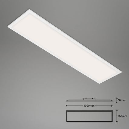 Brilo - Dimbare LED plafondlamp PIATTO LED/28W/230V 3000-6500K Wi-Fi Tuya + afstandsbediening