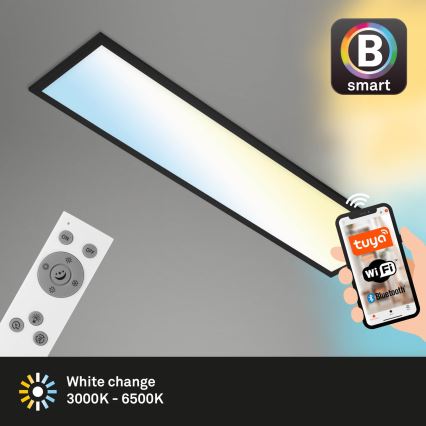 Brilo - Dimbare LED plafondlamp PIATTO LED/28W/230V 3000-6500K Wi-Fi Tuya + afstandsbediening