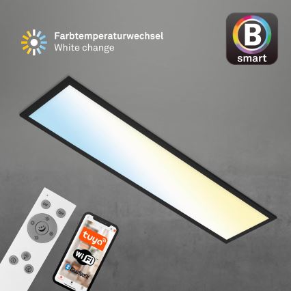 Brilo - Dimbare LED plafondlamp PIATTO LED/28W/230V 3000-6500K Wi-Fi Tuya + afstandsbediening