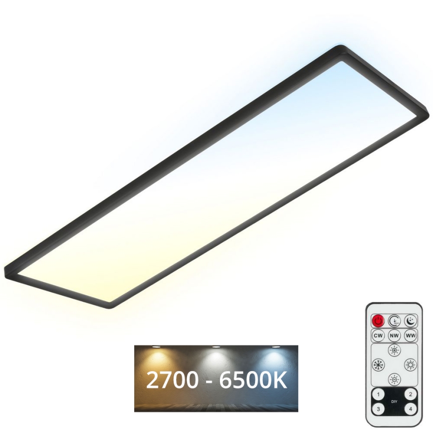 Brilo - Dimbare LED plafondlamp SLIM LED/23W/230V 2700-6500K + afstandsbediening